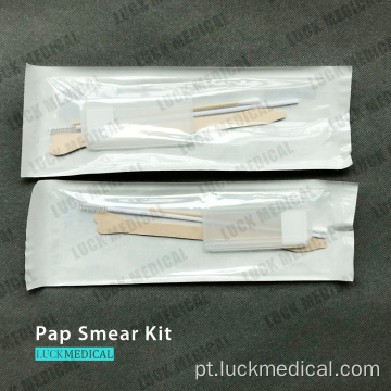 Kit de manchas de Papanicolaou da ginecologia médica